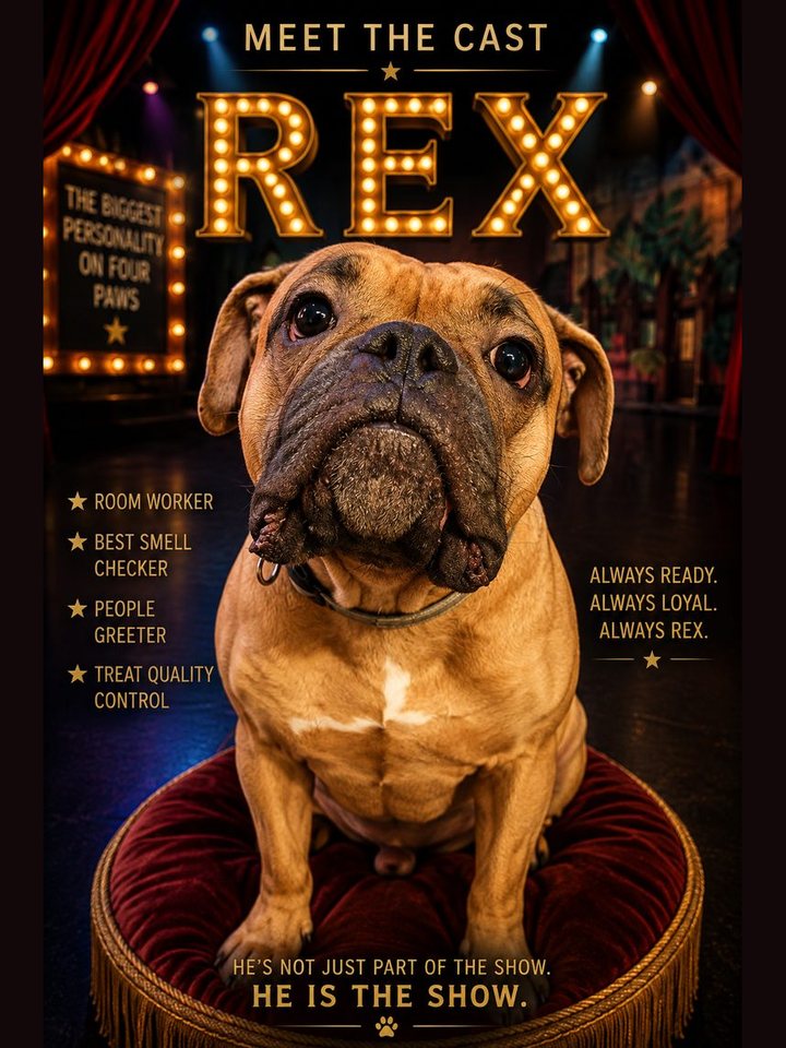 Rex the bulldog
