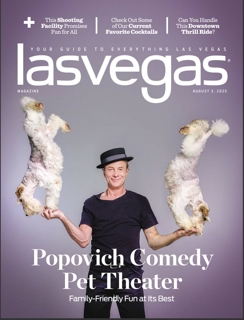 Las Vegas Magazine cover