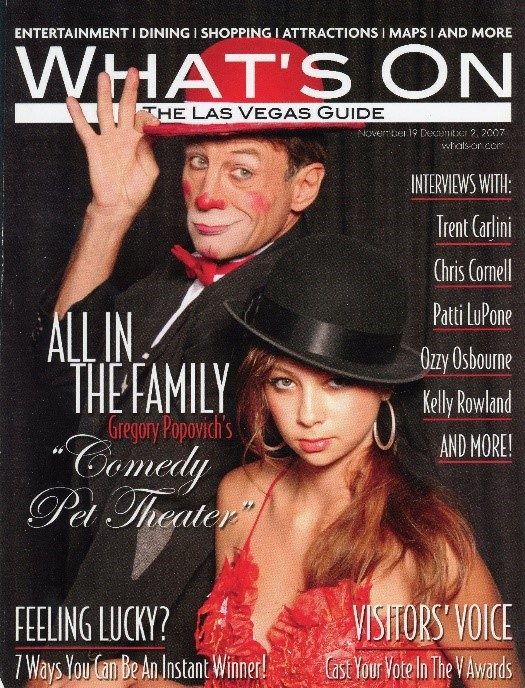 What’s On The Las Vegas Guide cover